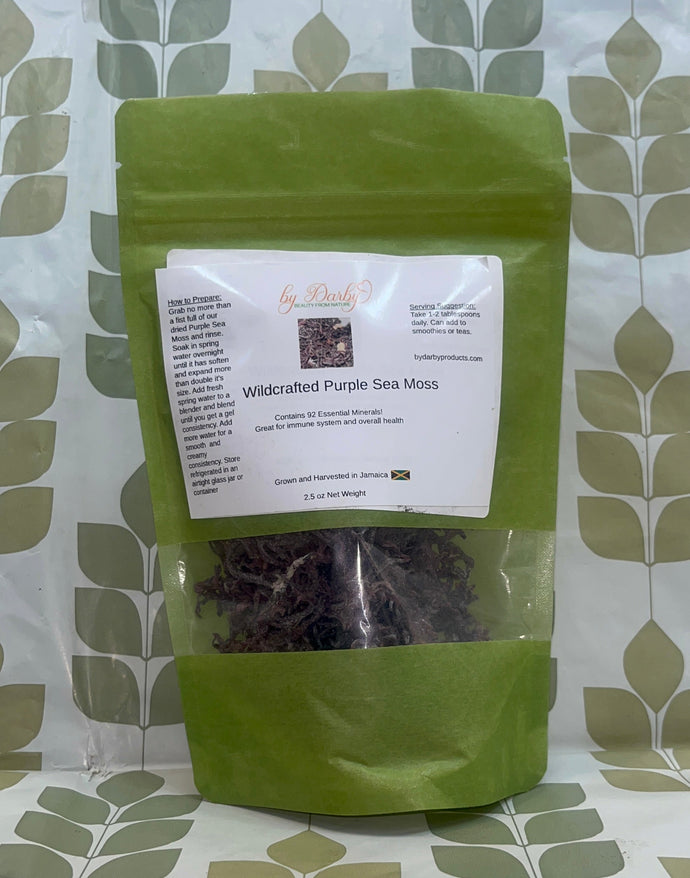 Wildcrafted Jamaican Seamoss